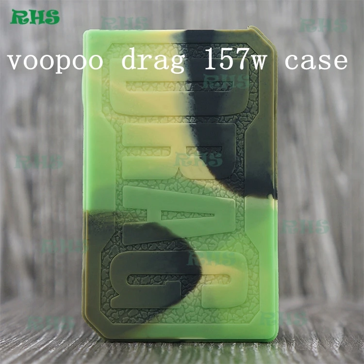 500 шт. DHL Бесплатная электронные сигареты vape Чехол для voopoo перетащите 157 Вт кожного