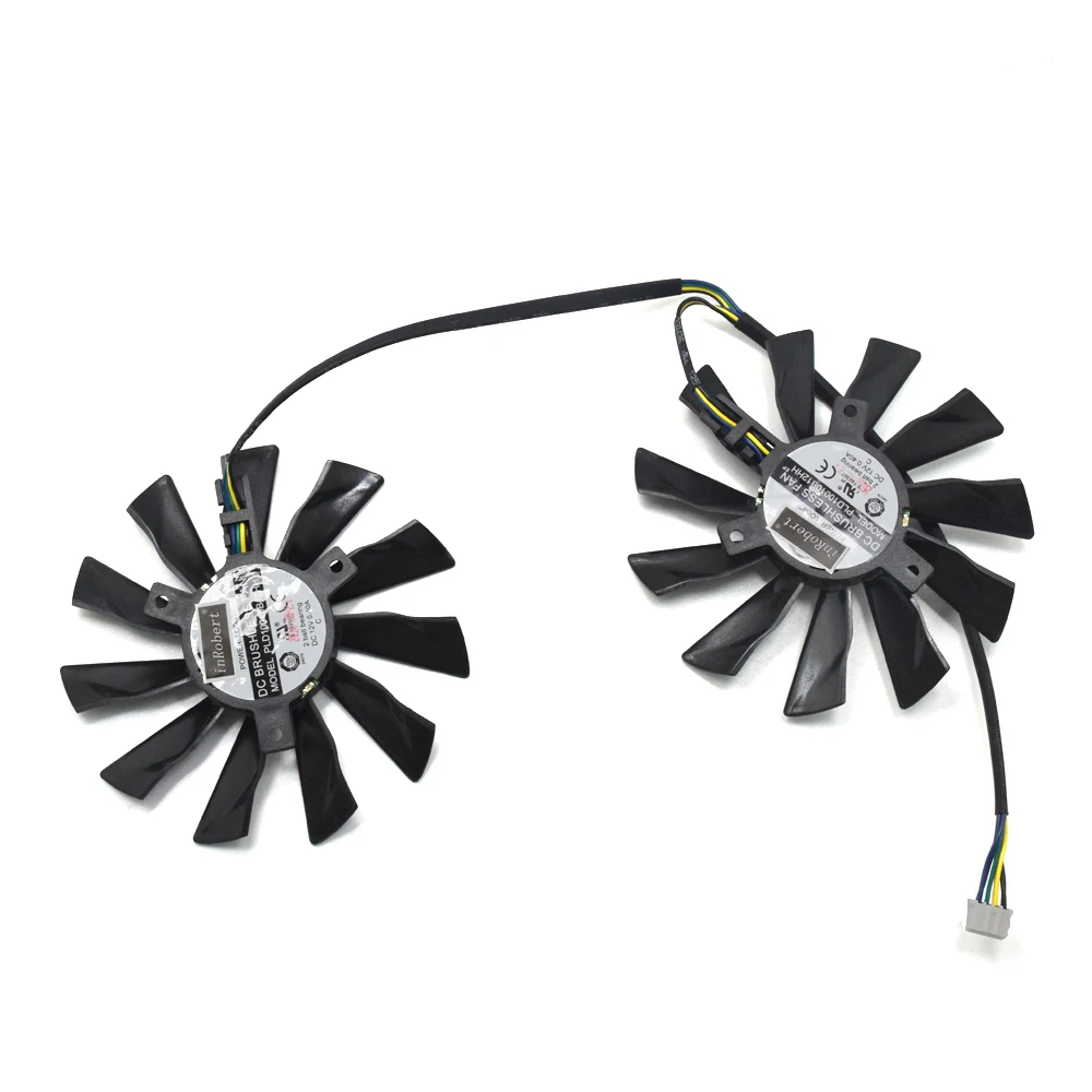 Сменный кулер 95 мм PLD10010B12HH для MSI Geforce GTX 1060 970 1050 1080 TI 1070 RX 580 570 470 480 PLD10010S12HH|Кулеры и