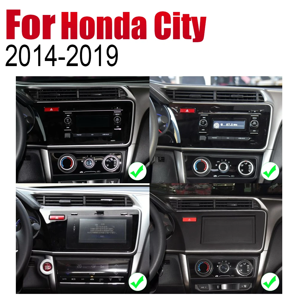 Автомобильный DVD GPS навигатор Android для Honda City 2014 2015 2016 2019 плеер с навигацией Wi Fi