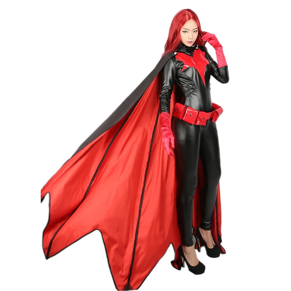 Женский костюм для косплея из аниме Batwoman Kate Kane 52 шт. полный комплект
