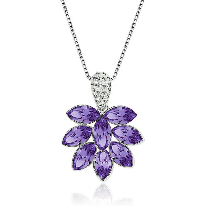 Женское винтажное ожерелье с подвеской в виде цветка розы|pendants for women|feather pendantnecklace