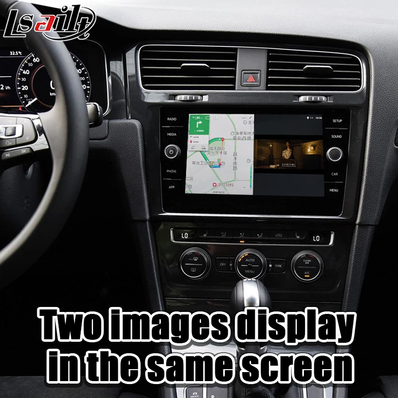 Android 7,1 gps навигационная коробка для Volkswagen golf7- с LVDS видео интерфейс Поддержка carplay, android Авто по Lsailt