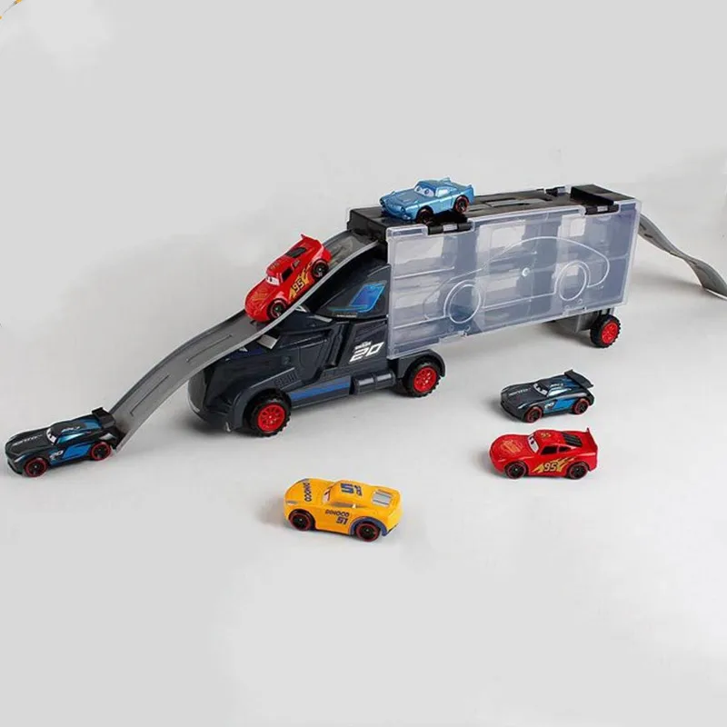 Новые модели литые игрушки из металлического сплава с 6 маленькими автомобилями