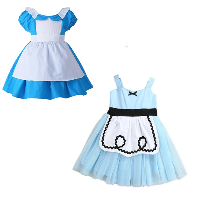 Toddler Baby Girl Alice Costumes Princess Dress Kids Holiday Outwear | Детская одежда и обувь