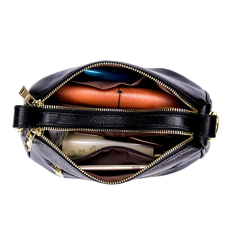 COMFORSKIN Bolsas Feminina, сумка-мессенджер, Гарантированная натуральная женская кожаная сумка, большая Вместительная дорожная сумка на плечо