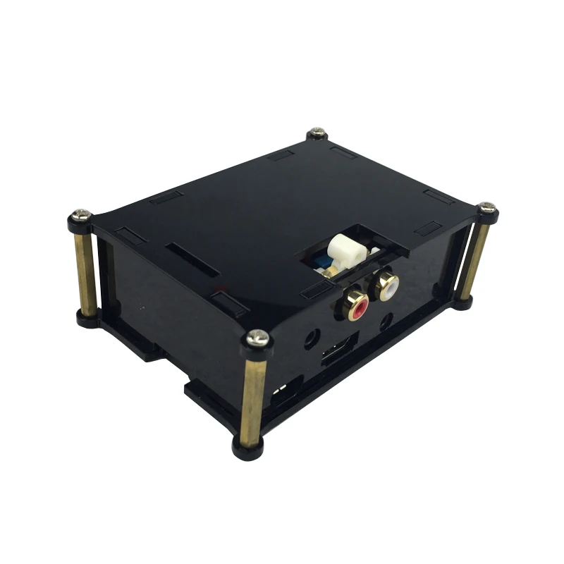 Raspberry Pi 3 акриловая звуковая плата чехол HIFI DAC расширения черный акриловый