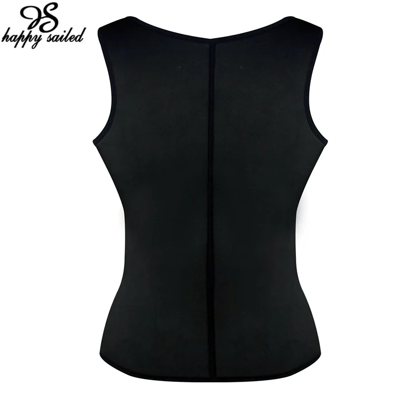 С днем Плавал Стройное Тело Shaper Женщины Черный Латекс Жилет Талии Корректирующее