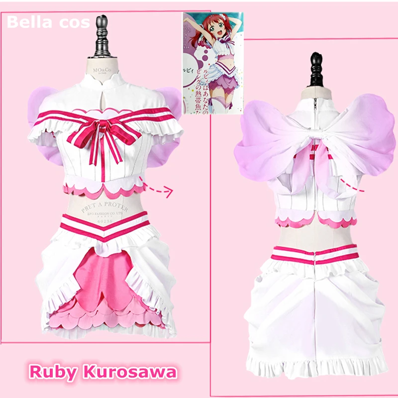 Lovelive солнце Aqours аквариум много ханамару карнавальный костюм showdress этап платье