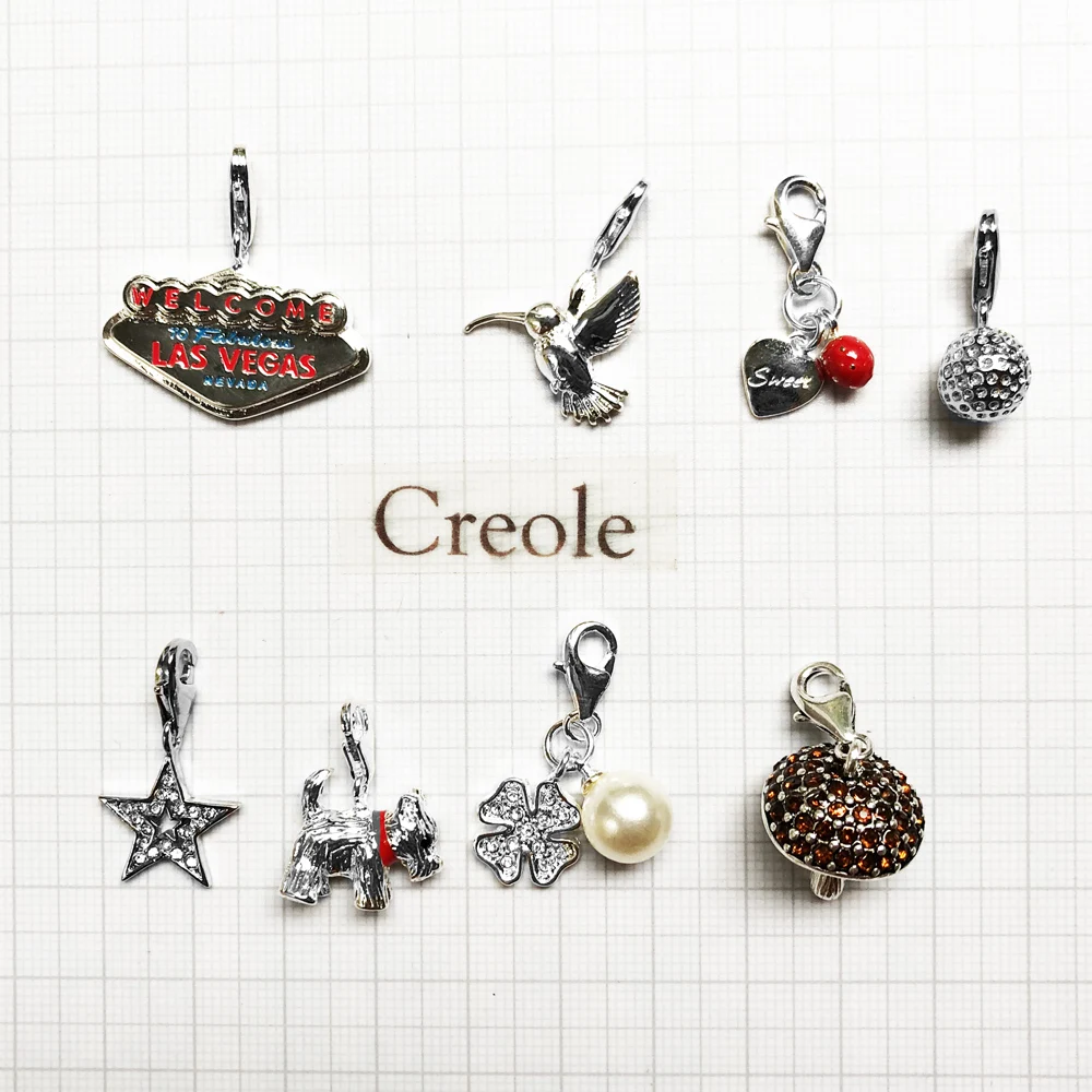 Подвеска в виде пентаграммы клевера жемчуга гриба гольфа клубники колибри