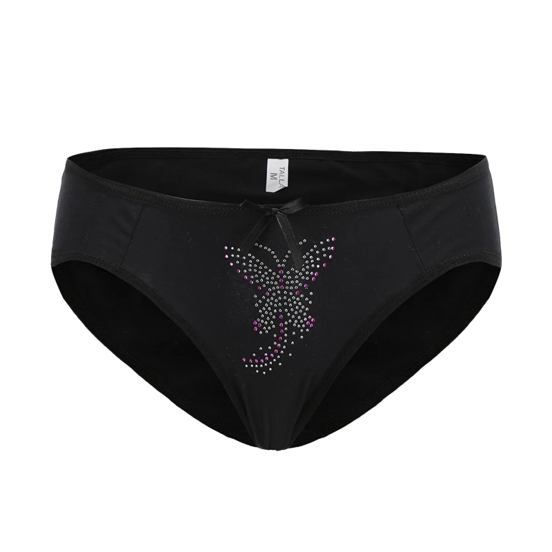 MISTHIN 2017 New Sexy Underwear Women Butterfly Print Fashion Panties Female Underpants Briefs Thongs for Ladies |