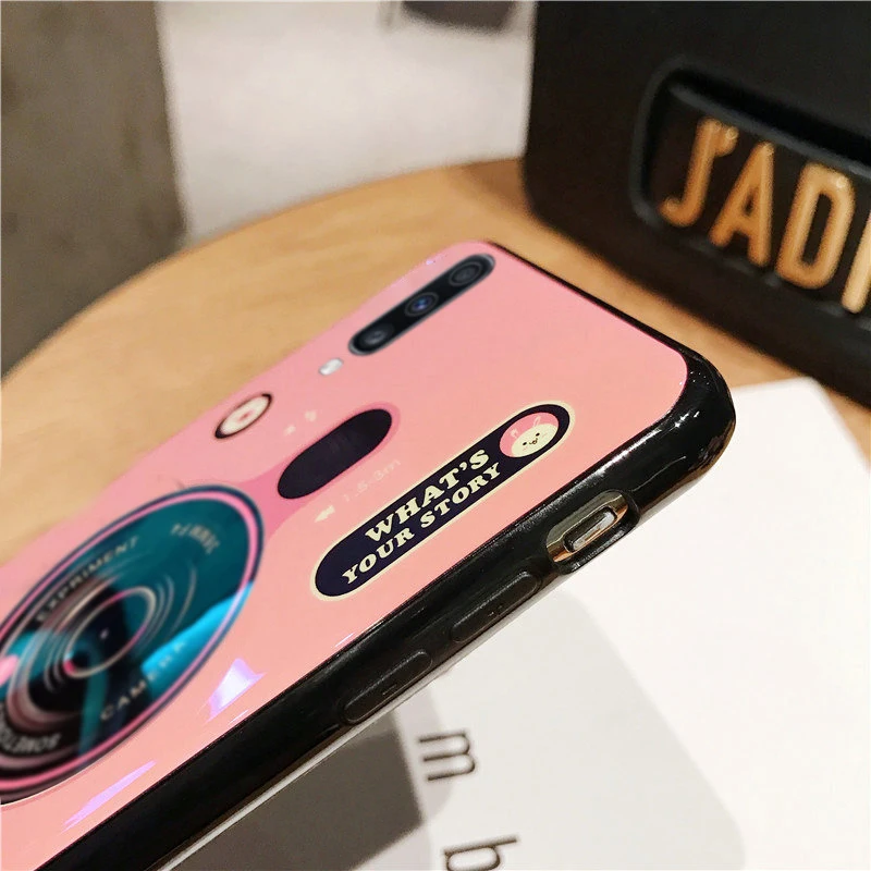 For Samsung Galaxy S8 Plus S10e J8 2018 M30 Shockproof Soft TPU Blu-ray Camera Silicone Phone Cover Case |