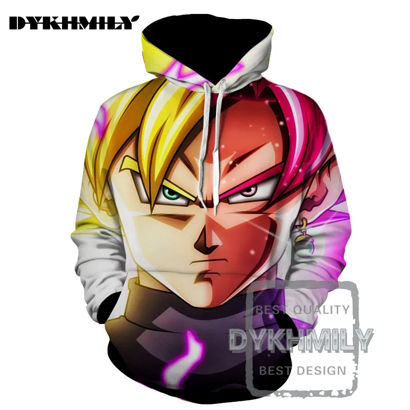 Dykhmily Bragon Ball Z 2017 модная спортивная одежда уличный стиль 3d печатных мужские