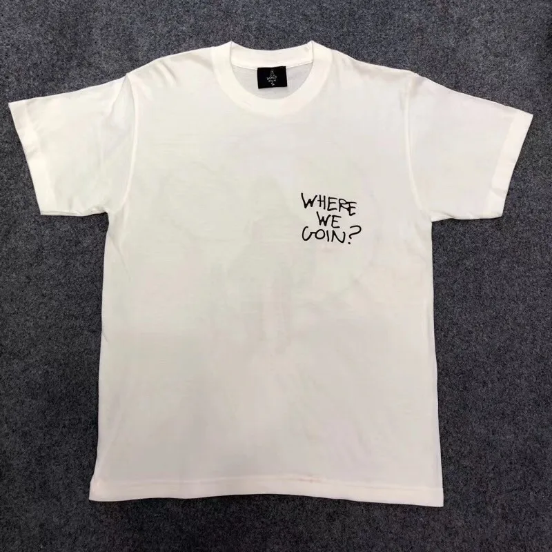 Трэвиса Скотта ASTROWORLD Festival Pop Up футболка для мужчин и женщин Топ тройник ASTROWORLD футболки