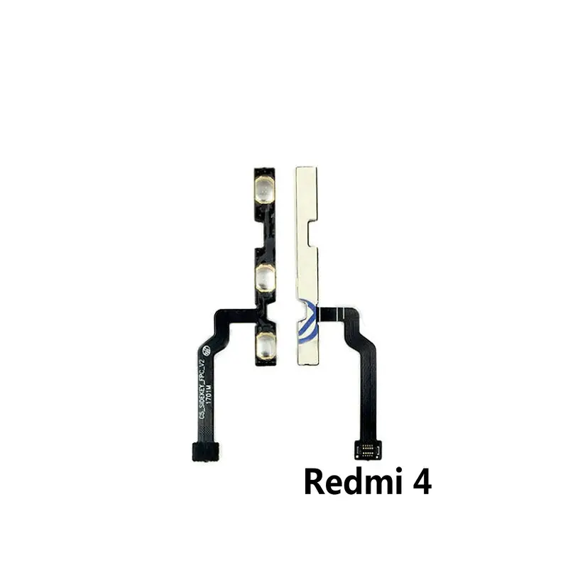 Высококачественный гибкий кабель с кнопкой громкости для Xiaomi Redmi 4 4Pro 4X 4A кнопка