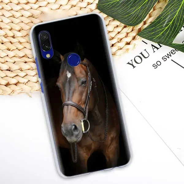 Чехол для бега лошадей для Xiaomi Redmi Note 7 Pro 7 6 5 Plus 5A 6A 4X S2 GO Pocophone F1 чехол для телефона Coque - Цвет: 10