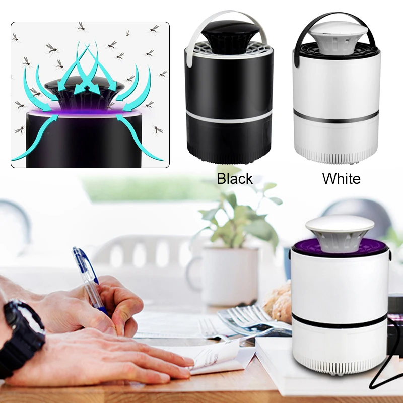 Москитная ловушка лампа-убийца от комаров УФ-светильник электронный москитный