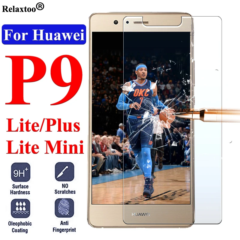 Закаленное стекло для huawei P9 Lite Plus Mini P9lite P 9 Защитная пленка для экрана Huavey Glas защитная пленка Tremp Huwei 9h