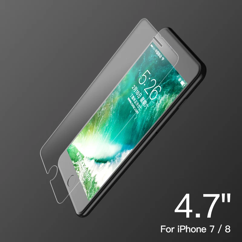 For iphone 7-8 PZOZ закаленное стекло для iphone X XS Max XR 8 7 6 6s Plus полное покрытие Защитная пленка для экрана телефона изогнутое стекло 9H 5D - Цвет: For iphone 7-8