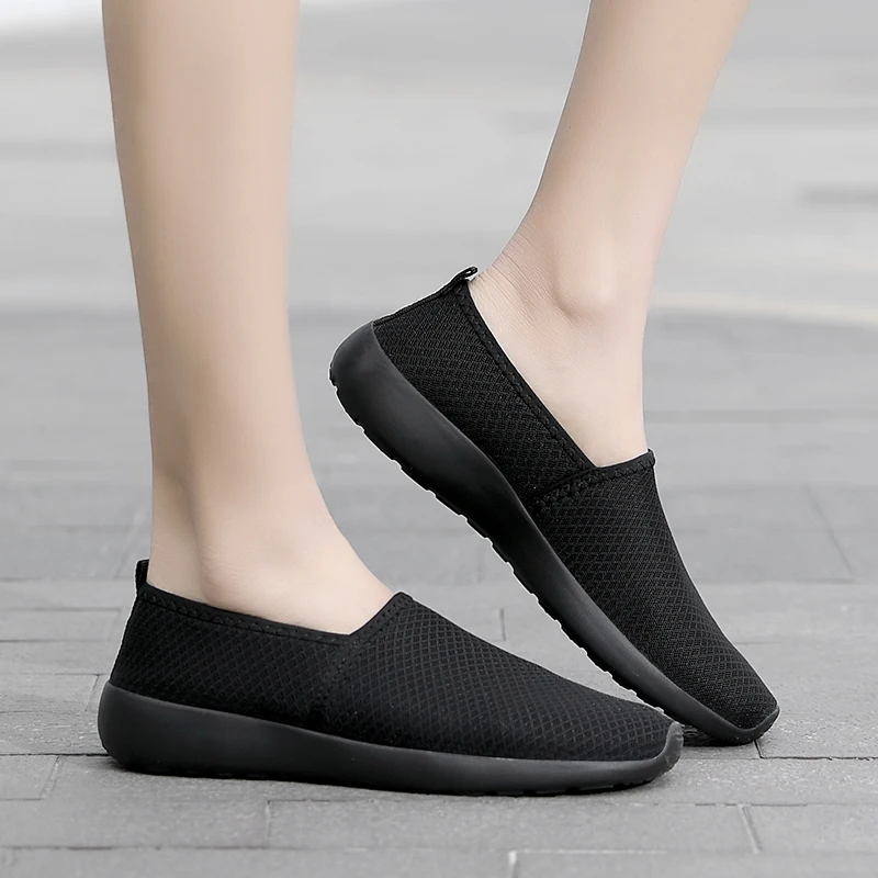 Plus Size 42 Tenis Feminino 2019 Shoes Women Tennis Trainers Sneakers Slip on Walking Sport Mujer Cheap | Спорт и развлечения