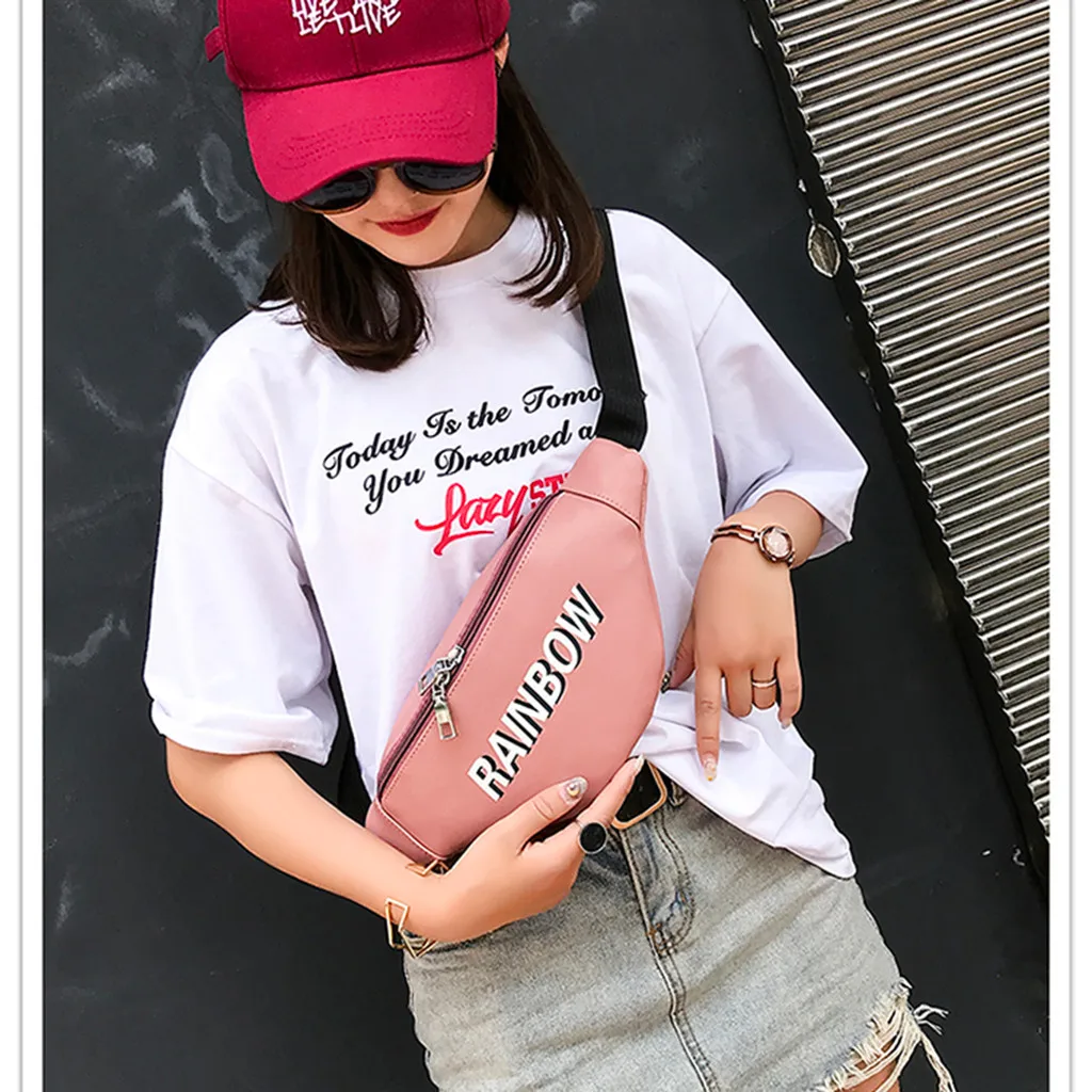 Сумки для Для женщин 2019 женская Мода Crossbody сумка карман открытый груди косметичка