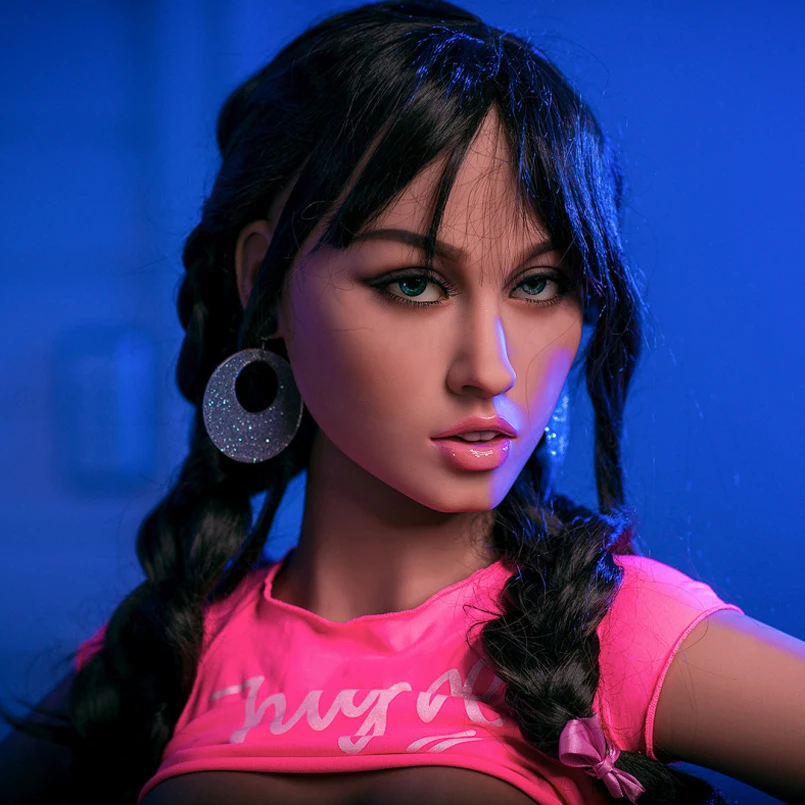 Полностью Силиконовая секс-кукла голова для взрослых любовь куклы головки