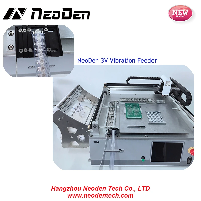 NeoDen3V Настольный выбор и место машина/ящик оплавления печи + трафарет принтер