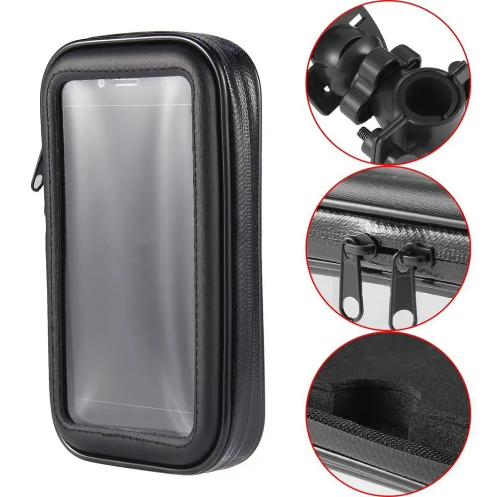 Bicycle Motorcycle Phone Holder Waterproof Bike Case Bag for iPhone Xs Xr X 8 7 Samsung S9 S8 S7 Scooter | Мобильные телефоны и