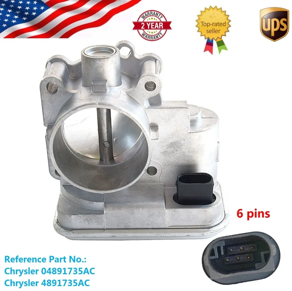 

AP01 Throttle Body Valve Assembly 04891735AC 4891735AC For Jeep Compass Dodge Journey Chrysler 1.8L 2.0L 2.4L 4891735AA 4891735