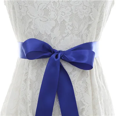 royal blue Ручная вышивка стразами Хрустальный пояс горный хрусталь свадебный пояс Свадебный Хрустальный пояс для свадьбы вечернее платье J208S - Цвет: royal blue