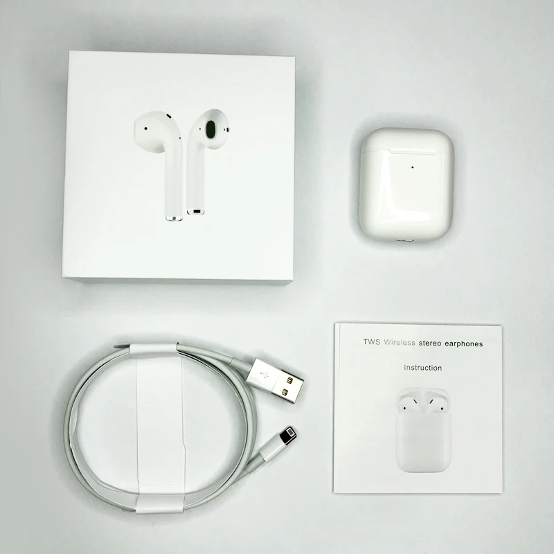 1:1 Air 2 Новые i80 TWS беспроводные наушники Bluetooth гарнитура беспроводной чип