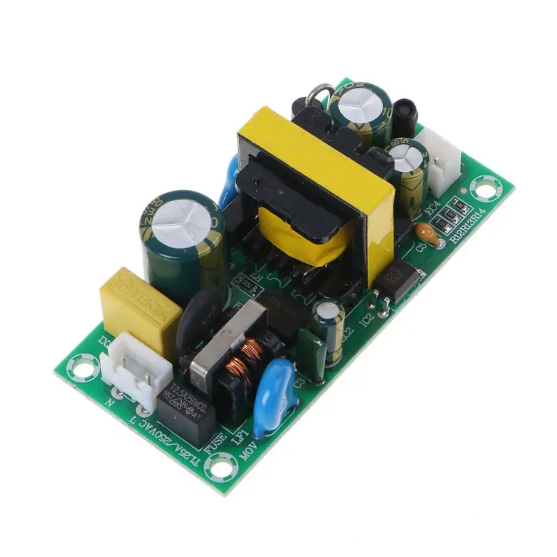 OOTDTY AC-DC 12V 2A 24W Импульсный модуль питания с неизолированной схемой от 100-240V до плата