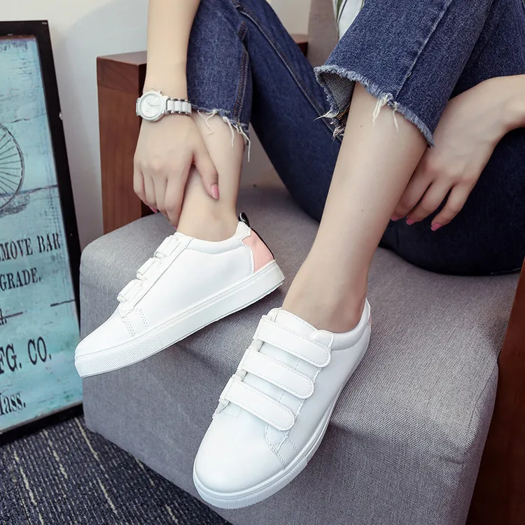 Женские тонкие туфли на плоской подошве с закругленным носком повседневная