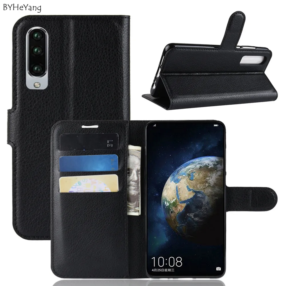 Чехол BYHeYang для Huawei P30 роскошный флип чехол из искусственной кожи с отделениями