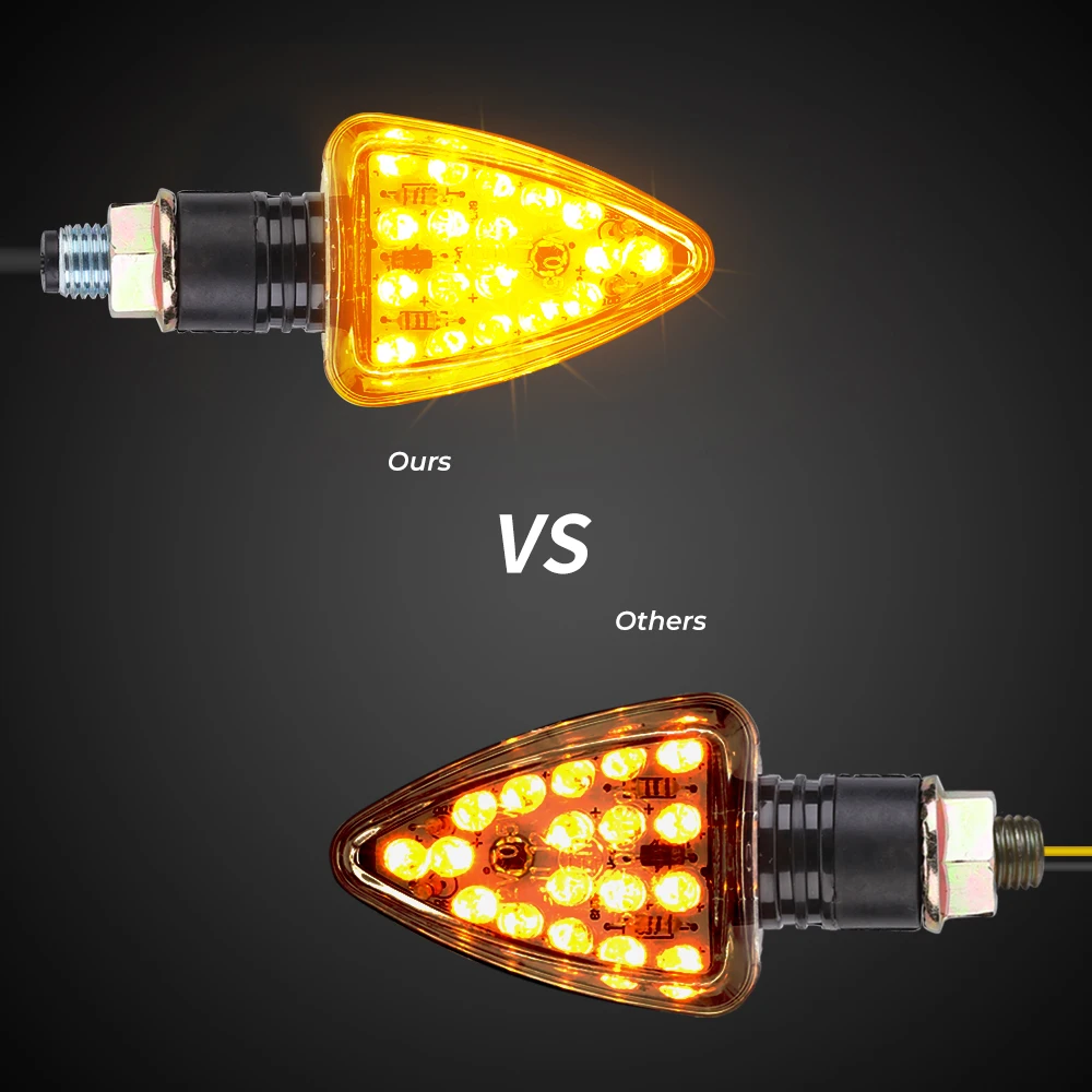 4 шт. универсальные указатели поворота для мотоцикла светодиодные индикаторы