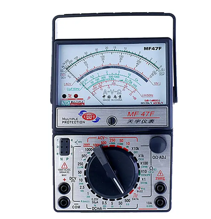 Аналогичный аналоговый мультиметр/полностью функциональная/цепь переменного