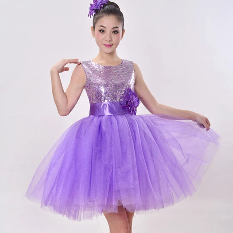 Балетная Одежда для девочек танцевальное платье гимнастическое трико одежда