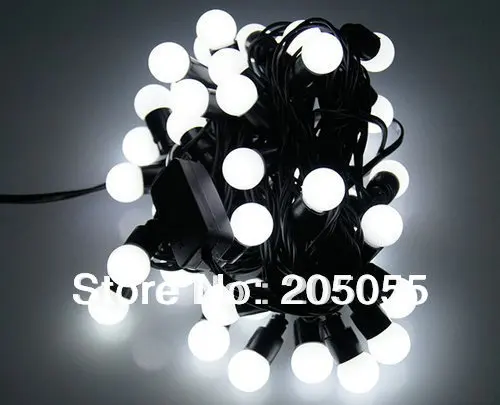 6 м 40 светодиодный шар светящиеся гирлянды светильник на Рождество свадьбу