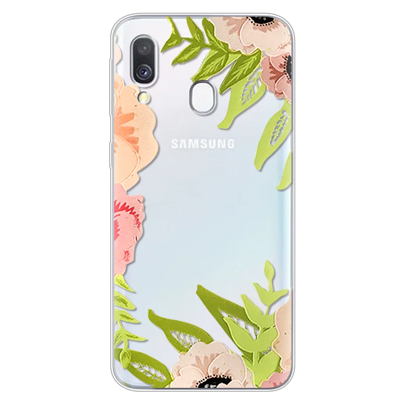 sxlvhua Роскошный чехол с цветами для samsung Galaxy A40 A30 A50 A70 A60 A10 чехол модный силиконовый мягкий чехол из ТПУ чехол для телефона чехол s Capa Funda - Цвет: sxlvhua