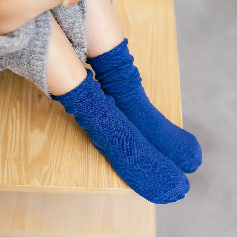 От 1 до 9 лет 2016 г. Осенние хлопковые носки для малышей Детские колена мальчиков и