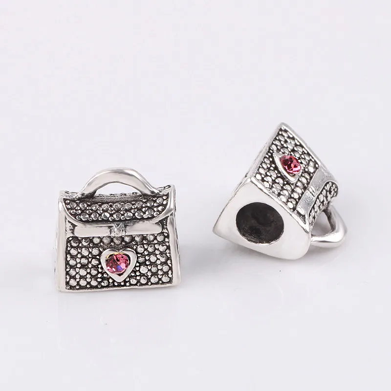 Dodocharms, новинка, сплав, бусина, шарм, Европейский стиль, Винтаж, деньги, доллар, сумка, бусины, подходят Pandora, женский браслет и браслет, сделай сам, ювелирное изделие