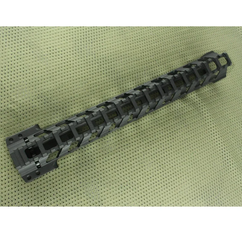 Горячая Распродажа CNC алюминиевый легкий 12,4 дюймов поплавок поручень рельсовая система Охотничьи аксессуары BK CB