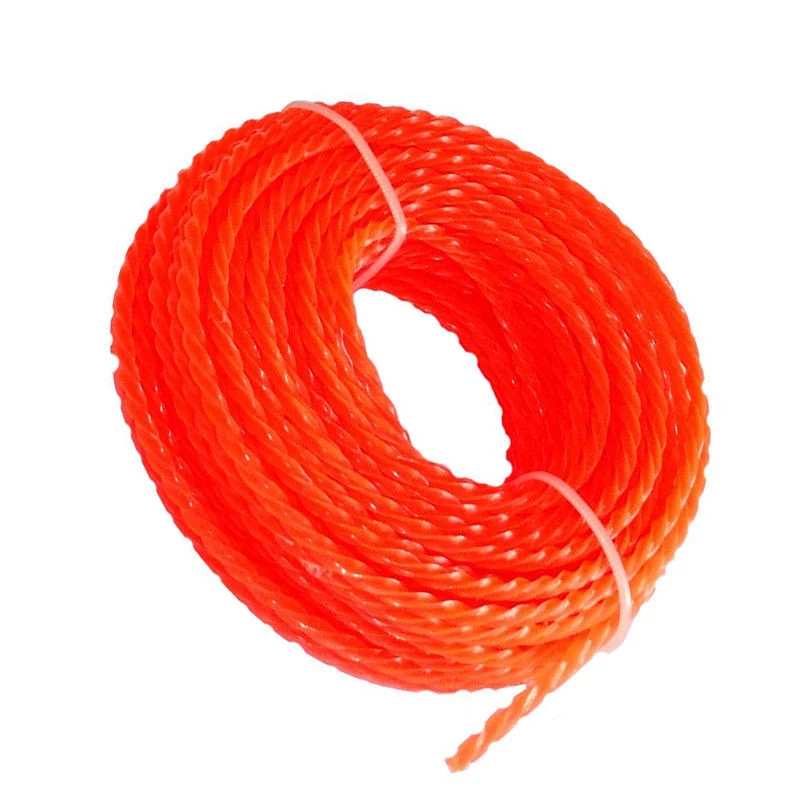 15M*3MM Nylon Strimmer Line Grass Brushcutter Cord Trimmer Replacement Spool Garden Cutter Part | Инструменты