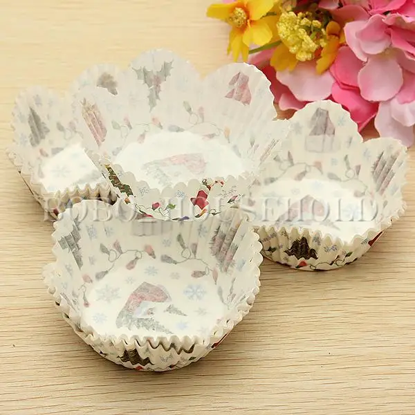 50 шт бумажный торт чашка выпечки Маффин кекс печь инструменты для красочный