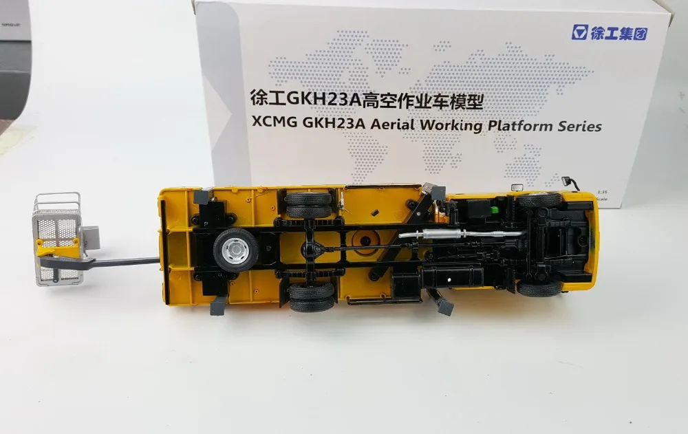Коллекционная Игрушечная модель из сплава 1:50 Масштаб XCMG GKH23A воздушная Рабочая платформа грузовик литье под давлением игрушечная модель для украшения, подарок