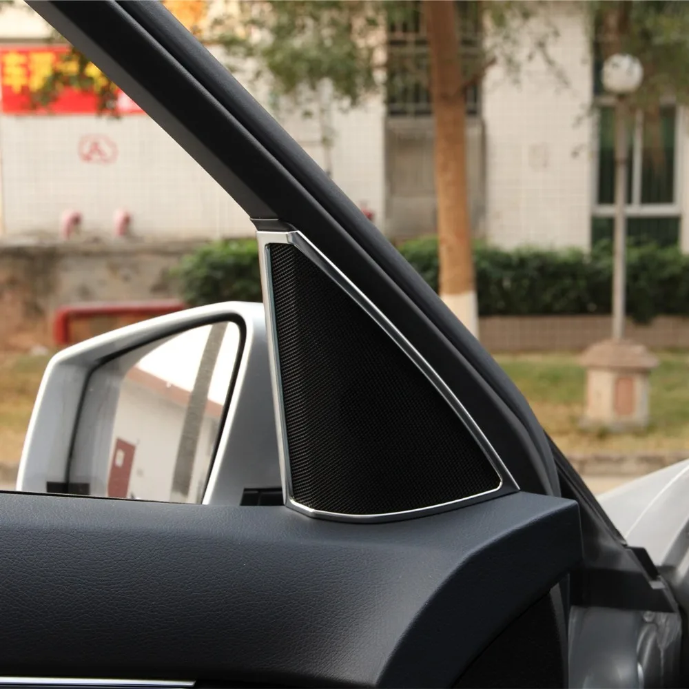 ABS хромированный автомобильный интерьерный громкий динамик Звуковая рамка