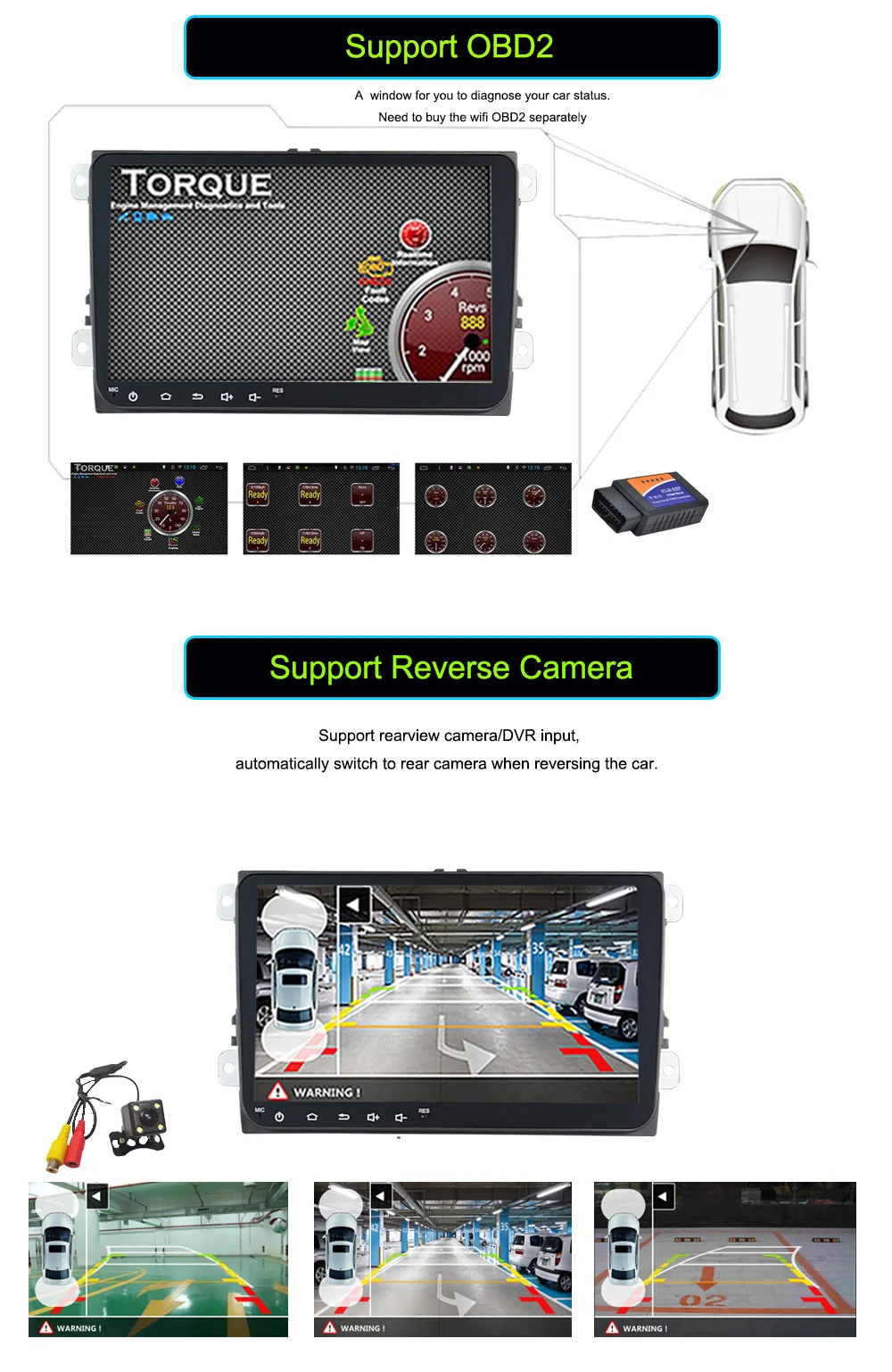 " Android 9.0 автомобильный радиоприемник gps навигатор для Volkswagen Skoda Octavia golf 5 6 touran passat B6 polo tiguan yeti rapid multimedia