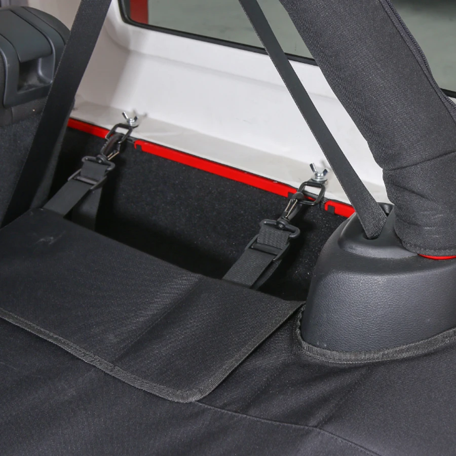 YCCPAUTO Car Styling For Jeep Wrangler JK 2007 Up 4 Doors Star Rear Trunk Cover Luggage Carrier Boot With Mat Nut Pull Buckle |