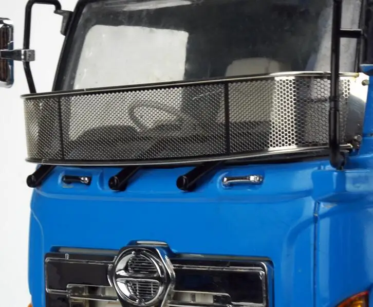 Из Металла чистая Защитная крышка для TAMIYA 1/14 весы игрушка король Hauler трактор