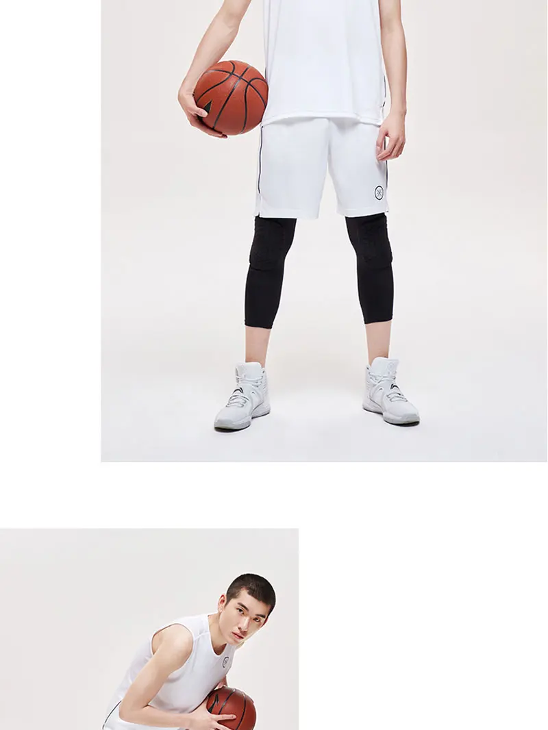 Li-Ning, мужская баскетбольная форма, костюм для соревнований, полиэстер, сухой дышащий жилет+ шорты, подкладка, спортивные комплекты AATP017 MSY187