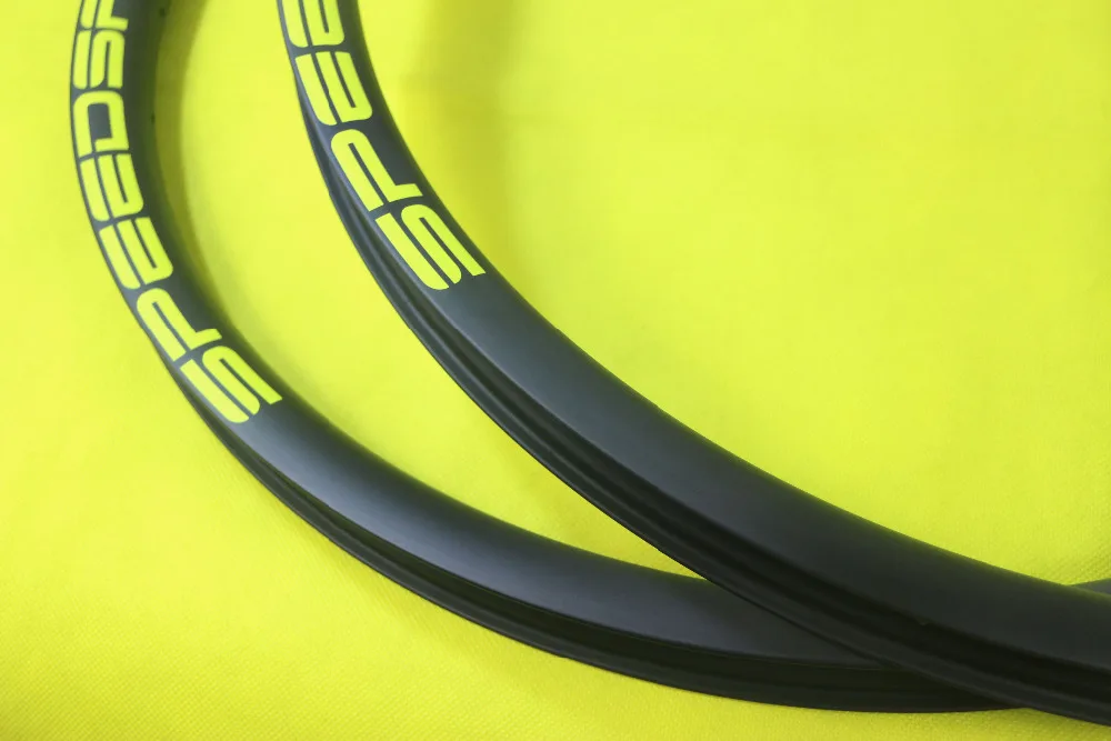 Ассиметричные карбоновые велосипедные диски SPEEDSAFE 29er MTB ENDURO 40 мм 28 34 Внутренняя